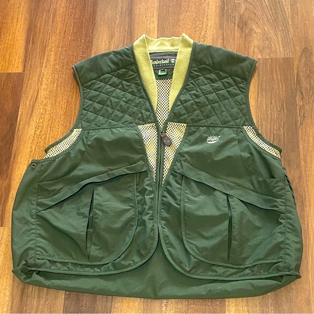Timberland Weathergear Hunting/Fishing Vest Size Small